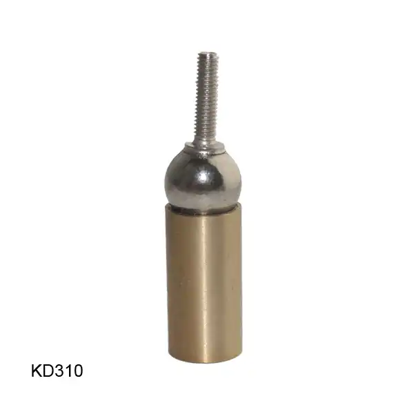 KD725 3d printer socket connection Steel ball Brass rod end with thread