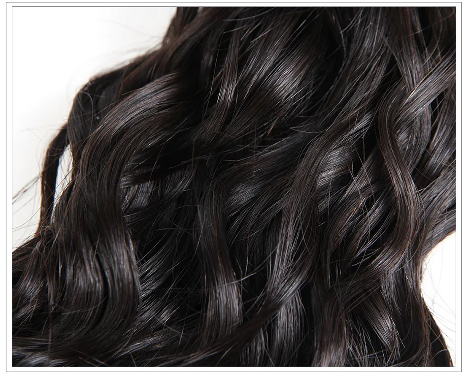 Amanda virgin hair weave water wave13