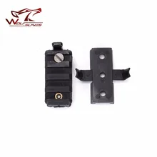 Шлем Аксессуары рельсовый зажим Стойка шлем рельсовый кронштейн светильник вес черный цвет