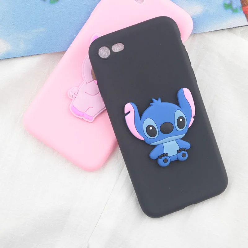 

Cute Cartoon Stitch Case for Xiaomi Mi Play A1 A2 A3 CC9E 9T 8 Lite 9 SE 6X 5X F1 Max 3 Mix 2S Totoro Pig Bear Silicon Cover