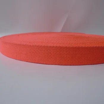 

50 Yards 1'' Inch 25mm NOEN ORANGE COLOR Key Fob Webbing