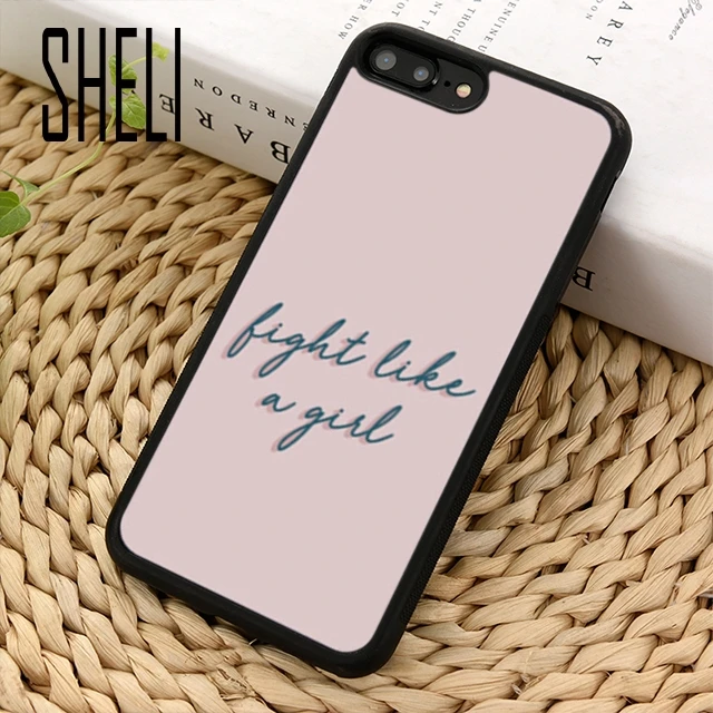 SHELI FEMINIST QUOTE HERO GIRL женский G5 чехол для телефона iPhone 5 6 6s 7 8 plus 11 pro X XR XS max Samsung S7edge S8 S9