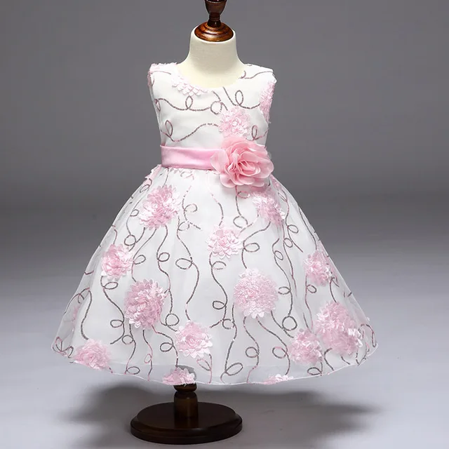 2017 S Summer Dresses For Wedding Birthday Party Gown Princess 2017 S Summer Dresses For Wedding Birthday Party Gown Princess Flower Dress Baby Kids Frock