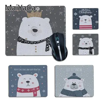 

MaiYaCa Cartoon polar bear Comfort small Mouse Mat Gaming Mouse pad DIY Design office desk pad Rug For PC Laptop Notebook
