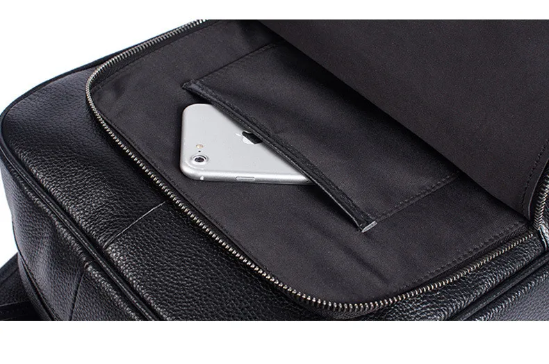 genuine leather men backpack (15)