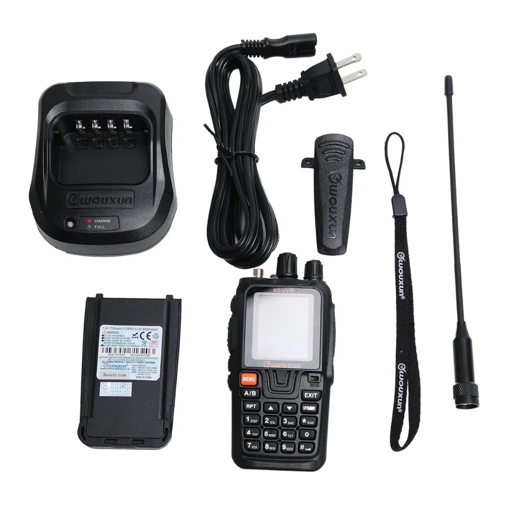 Wouxun KG UV8E трехдиапазонный 136 174/220 260/400 520 МГц дуплексный поперечный репитер 999