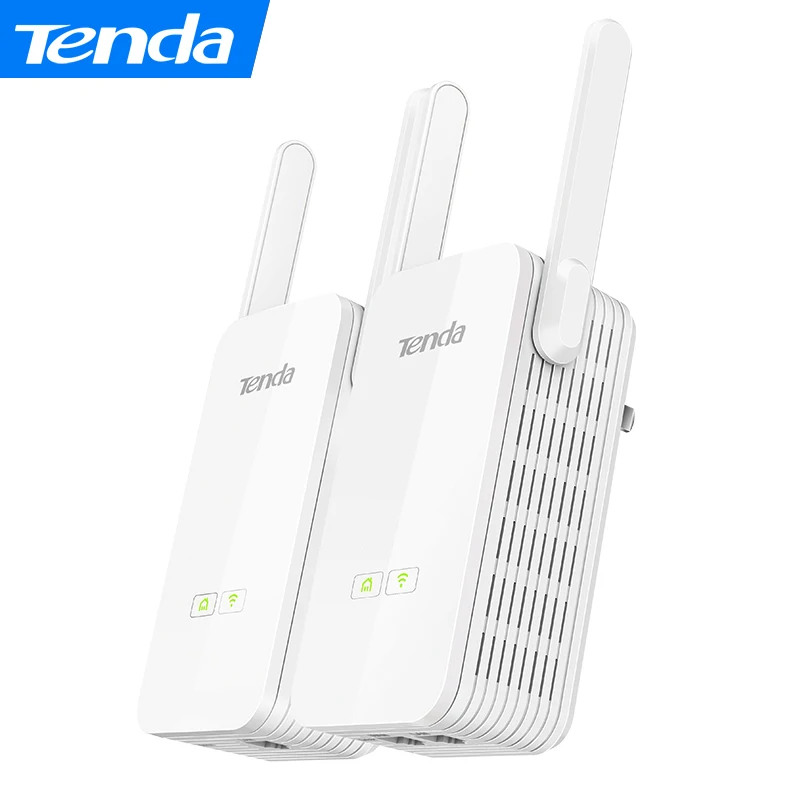 1 пара Tenda PH15 Gigabit сетевой Ethernet адаптер 1000 м PLC Беспроводной Wi Fi Extender Powerline сети IPTV
