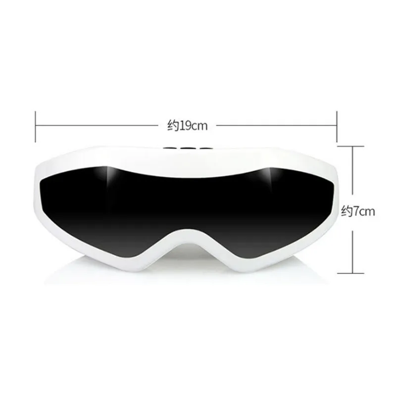 Electric Magnet Therapy Eye Massage Glasses Mask Ergonomic Design Dark Circles Alleviate Fatigue Device Vibration Massager | Красота и