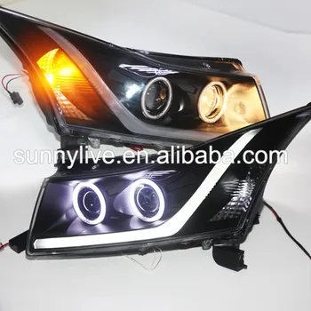 

For CHEVROLET for Cruze Angel Eyes LED Head Light 2009-2011 year TJ Type