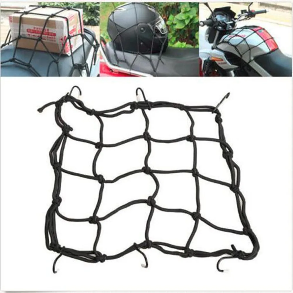 

Motorcycle modified fuel tank net bag helmet luggage net black
