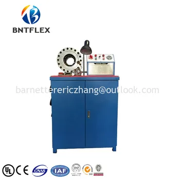 

2018 BARNETT BNT50 1/4" to 2" 380v 3 phase semi-automatic hydraulic hose pressing machine with 10 sets of dies