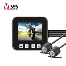 SYS VSYS C6 Dual Motorcycle Action Camera Recorder DVR Front and Rear View Waterproof Motorcycle Dash