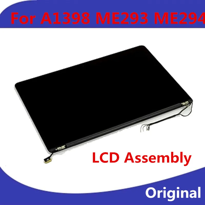 99% new For Macbook Pro 15'' Retina A1398 LCD Assembly Display Screen Assembly Late 2013 Mid 2014 ME293 ME294 MGXA2 MGXC2
