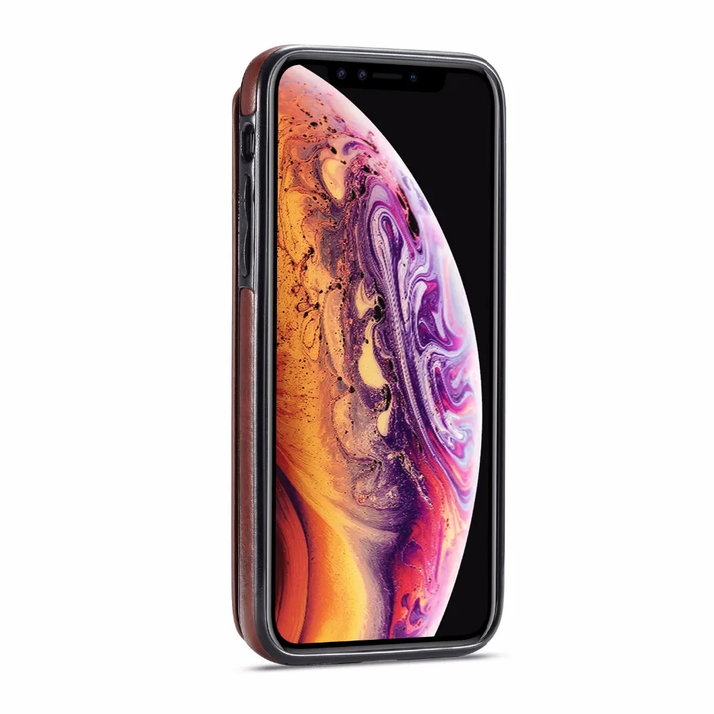 Para iphone XS Max XR X Funda de cuero PU cartera trasera magnética tapa delgada funda para iphone 7 Plus 8 6 6 s caso Para iphone XS Max XR X Funda de cuero PU cartera trasera magnética tapa delgada funda para iphone 7 Plus 8 6 6 s caso