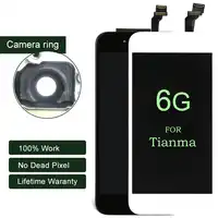 プレミアム ESR 10 個のための iphone 6 液晶天馬ディスプレイ画面 4.7 インチ iphone 液晶デジタイザ 6 4g ブラック & ホワイト