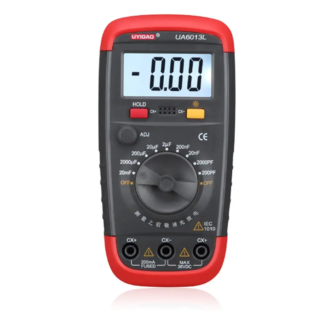 UA6013L Auto Range Digital LCD Capacitor Capacitance Test Meter