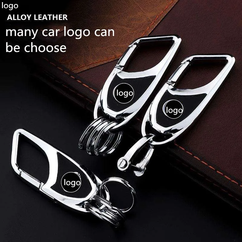 Кольцо для ключей модный металлический логотип для автомобиля брелок для ключей Автомобильный Стайлинг для Mercedes Benz A B C E S R GL SLK GLK CLS AMG