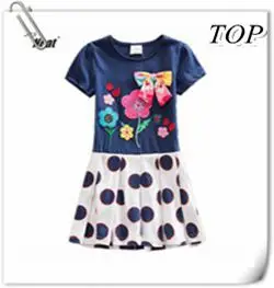 2016-Retail-BABY-Girl-Clothes-short-Sleeve-Girls-Dress-Bow-Kids-pretty-Dresses-A-line-children.jpg_640x640