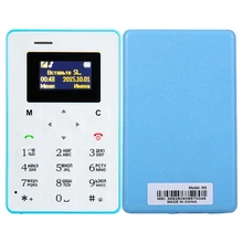 4.5mm Ultra Thin AIEK M5 AEKU M5 Card Mobile Phone Pocket Mini Phone Dual Band Low Radiation telephone card phones