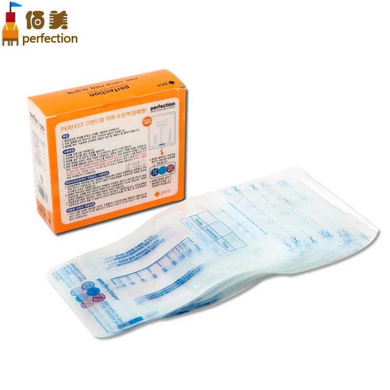 

Original Korean Bai Beauty Breast Milk Storage Bags Breast Milk Storage Bag 200 ml 30 Pieces