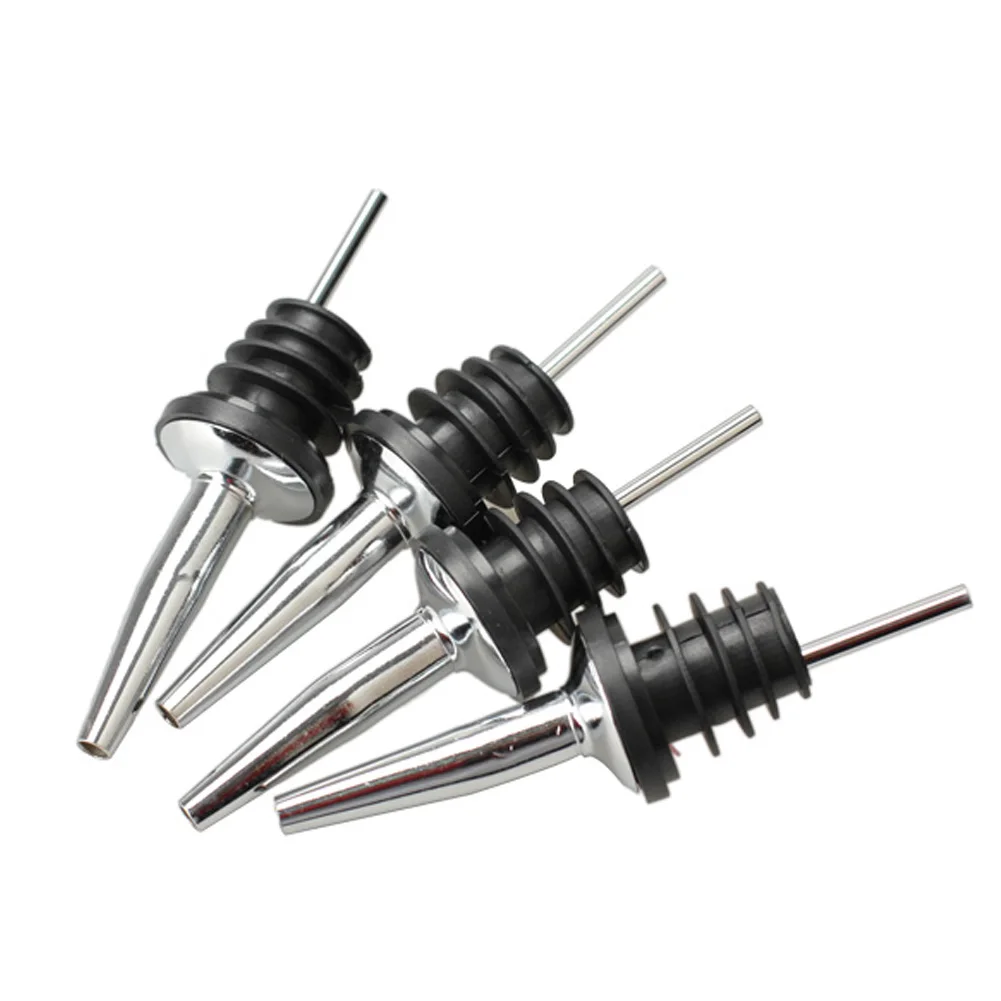 4Pcs Universal Wine Stoppers 3cm diameter Stainless Steel Stopper Wine