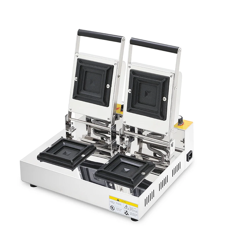 Kitchen using Snacks Waffle Backing Machine Toasted sandwich making machinery