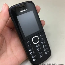 Дешевый телефон NOKIA 1100 Мобильный телефон с двумя sim-картами отремонтированный Nokia 1100 разблокированный мобильный телефон