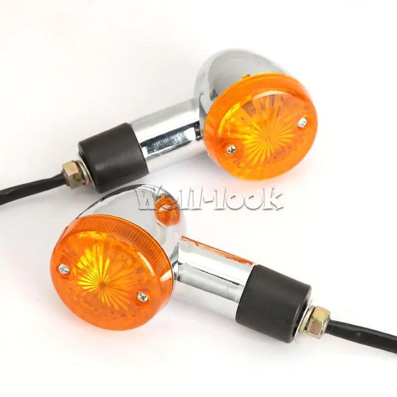 free shipping 2X Motorcycle Turn Signal Light Indicator Lamp Bulb For