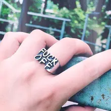 AOMU кольца в стиле панк для женщин, мужские Т-образные кольца, мужские вечерние модное кольцо из сплава, ювелирный набор