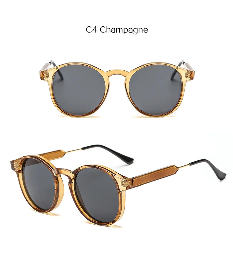 cute sunglasses XojoX Retro Sunglasses Men Women Vintage Brand Designer Small Sun Glasses Driving Round Sunglass Yellow Glasses Shades UV400 sunglasses for women