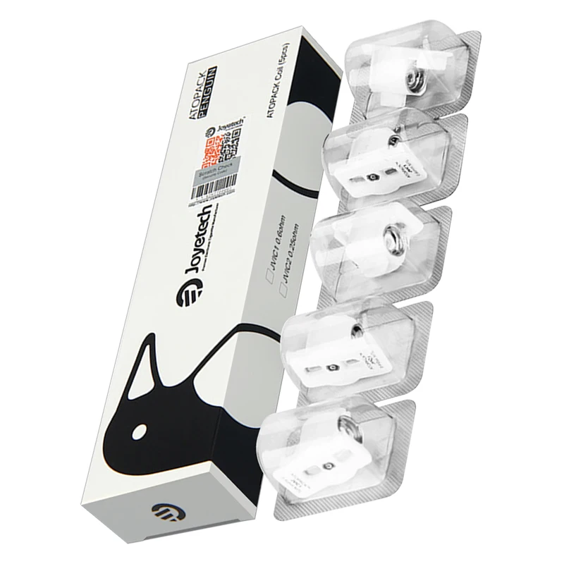 Joyetech JVIC1 0.6ohm ATOPACK Penguin Coil MTL 5 Pieces Head for