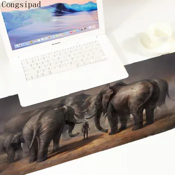 

Congsipad Animal Series Anti Slip Elephant Game mouse pad Fps Video Game Gaming Mousepad Large Size Pc Table Mat Pad for Csgo