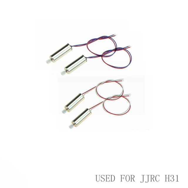 4 шт. двигатели для Jjrc H31 Запчасти для гоночного дрона Запчасти 2 шт