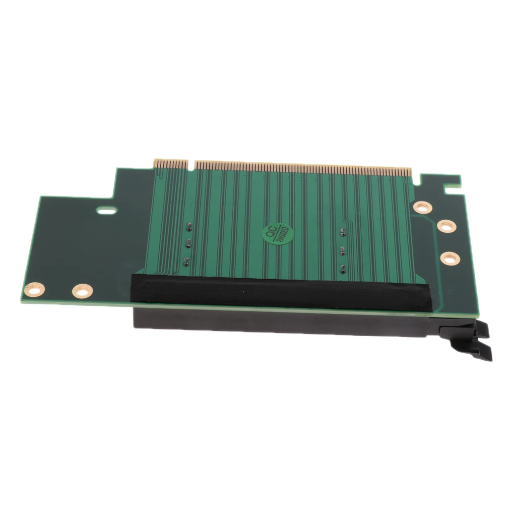 1Piece Horizontal Graphics Adapter Card PCIE X16 Matherboard Server Card