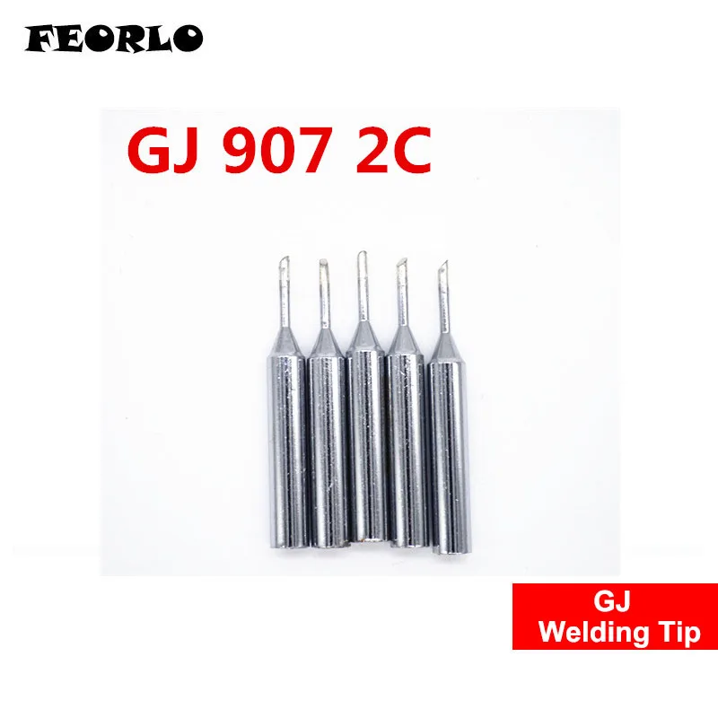 

FEORLO GJ-2C Lead-free solder tip Universal FOR MT-3927 MT-3917 905E 907 MT-3918 Tips welding stings