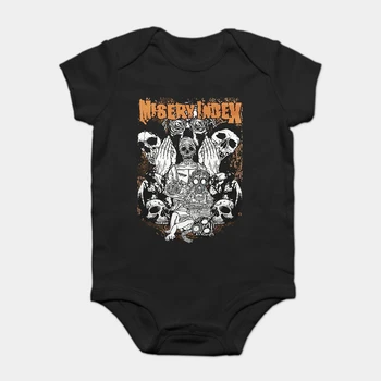 

Baby Onesie Baby Bodysuits kid t shirt Funny novelty Misery Index Gas Mask