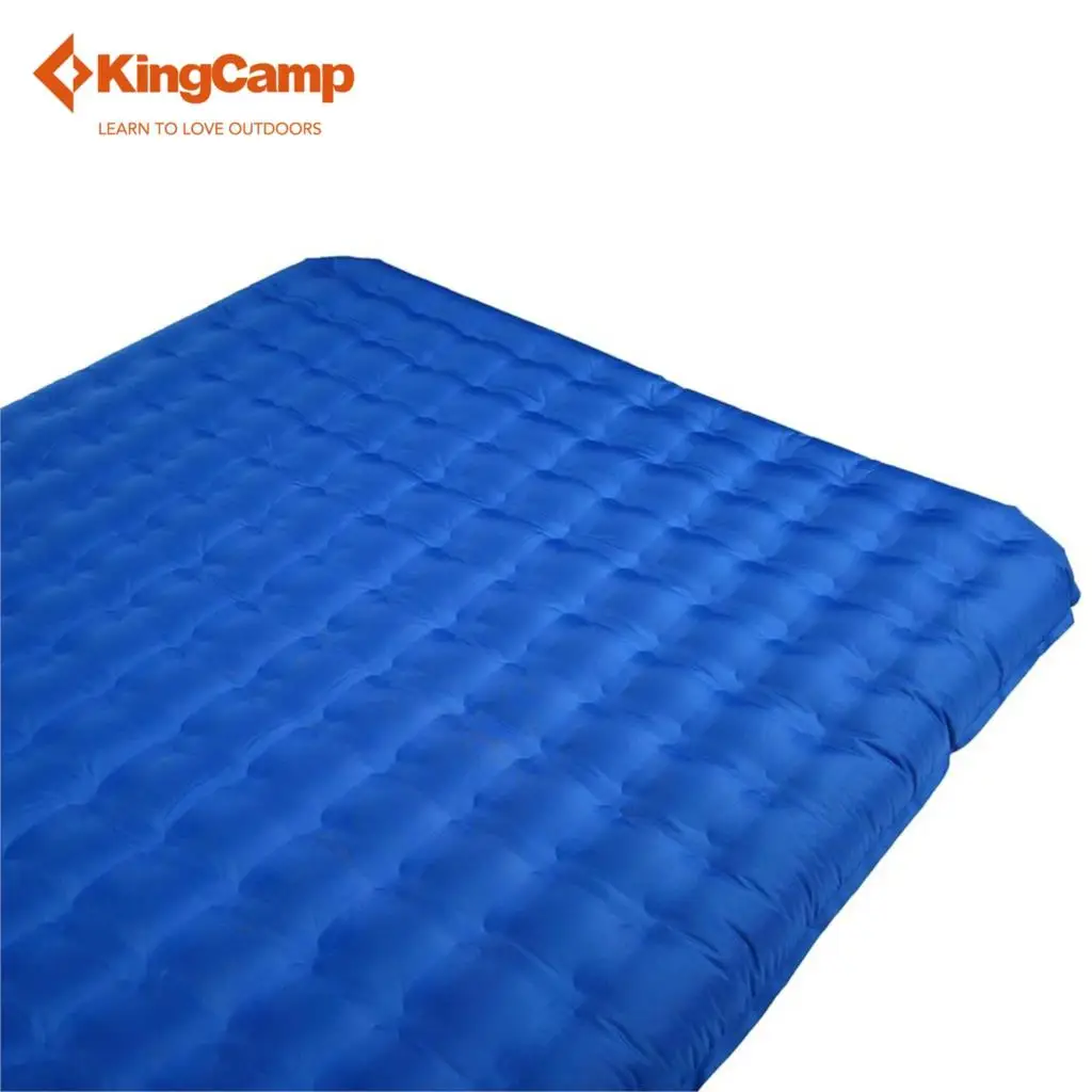 KingCamp спальный коврик для отдыха на природе 2-местная палатка кемпинг матрас/коврик/зарядного устройства с Батарея насос для кемпинга мягкий
