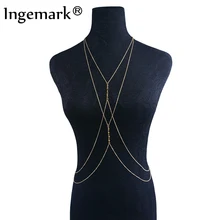 Boho МОДА Сетка кисточкой жгут Бусины бюстгальтер цепь для женщин Талия ювелирные изделия сексуальное бикини металлический сплав песчаная пляжная цепь на тело