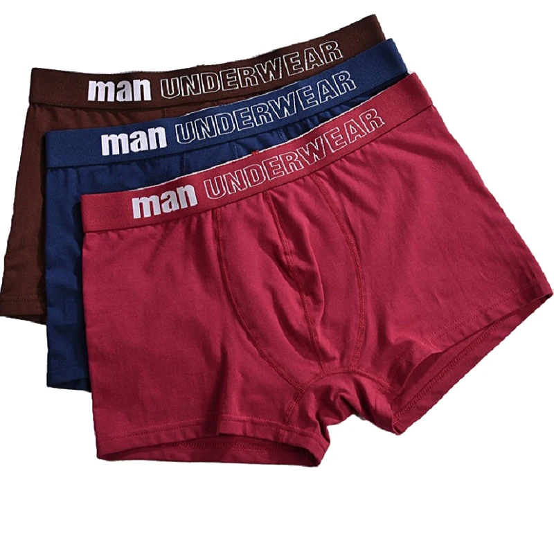 

4Pcs/Lot 2019 New Upgrade Striped Mens Cotton Boxer Shorts Boxers Underwear Men Underpants Comfortable Breathable Male Panties