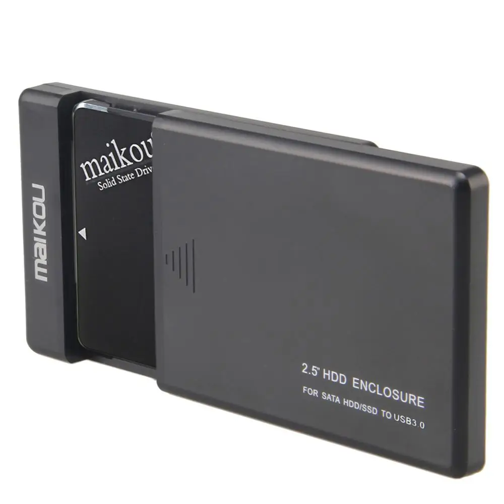 MAIKOU 2,5 дюймовый чехол для жесткого диска USB3.0 SATA внешний корпус для жесткого диска