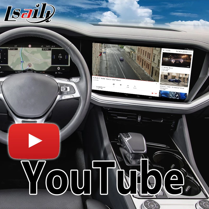 Android 9 0 GPS навигатор для Volkswagen Touareg RNS850 видео интерфейс интеграция с WIFI Mirrorlink