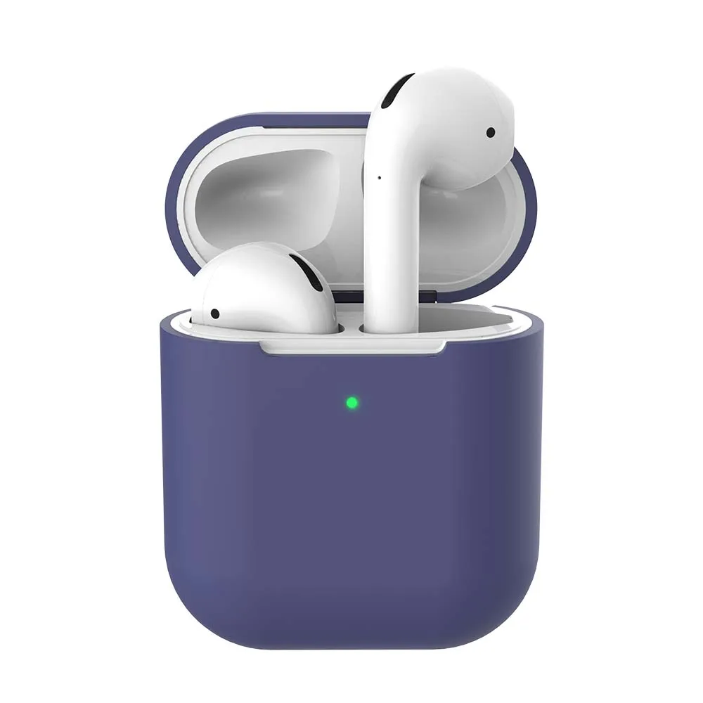 VAORLO силиконовый чехол для Apple AirPods2 TWS наушники i20 i30 i60 i10 водонепроницаемый противоударный мягкий защитный чехол Аксессуары для кожи - Цвет: 13