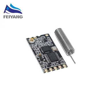 

black HC-12 SI4463 wireless microcontroller serial, 433 long-range, 1000M with antenna for Bluetooth