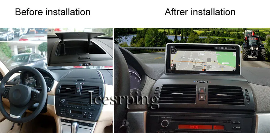 Best Android 9.0 Car Audio Vdieo Player for BMW X3 E83 2004-2010 Car original Screen to upgrade 5