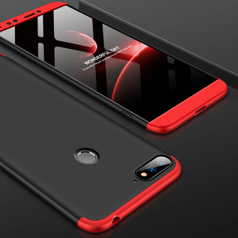Чехол для Huawei Honor 7C Pro Y7 2018 чехол с полной защитой жесткий из поликарбоната 10 lite Play