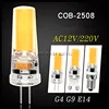 LED G4 G9 E14 Lamp Bulb AC/DC Dimming 12V 220V 3W 6W 9W 12W COB SMD LED Lighting Lights replace Halogen Spotlight Chandelier ► Photo 2/6