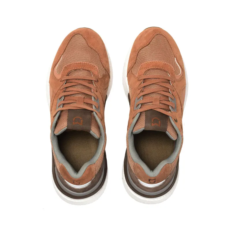 Xiaomi Mijia ретро Обувь Кроссовки Спортивная амортизация дышащая беговая Обувь амортизирующая подошва для мужчин - Цвет: Brown
