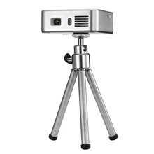 Práctico Mini E05 Wifi Bluetooth de Cine En Casa Proyector DLP Pico Pocket Portable LED USB Android 4.4 Construido en batería 3000mA