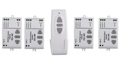 AC220V интеллектуальный цифровой РФ беспроводной пульт дистанционного управления системы для проекционный экран/двери гаража/жалюзи
