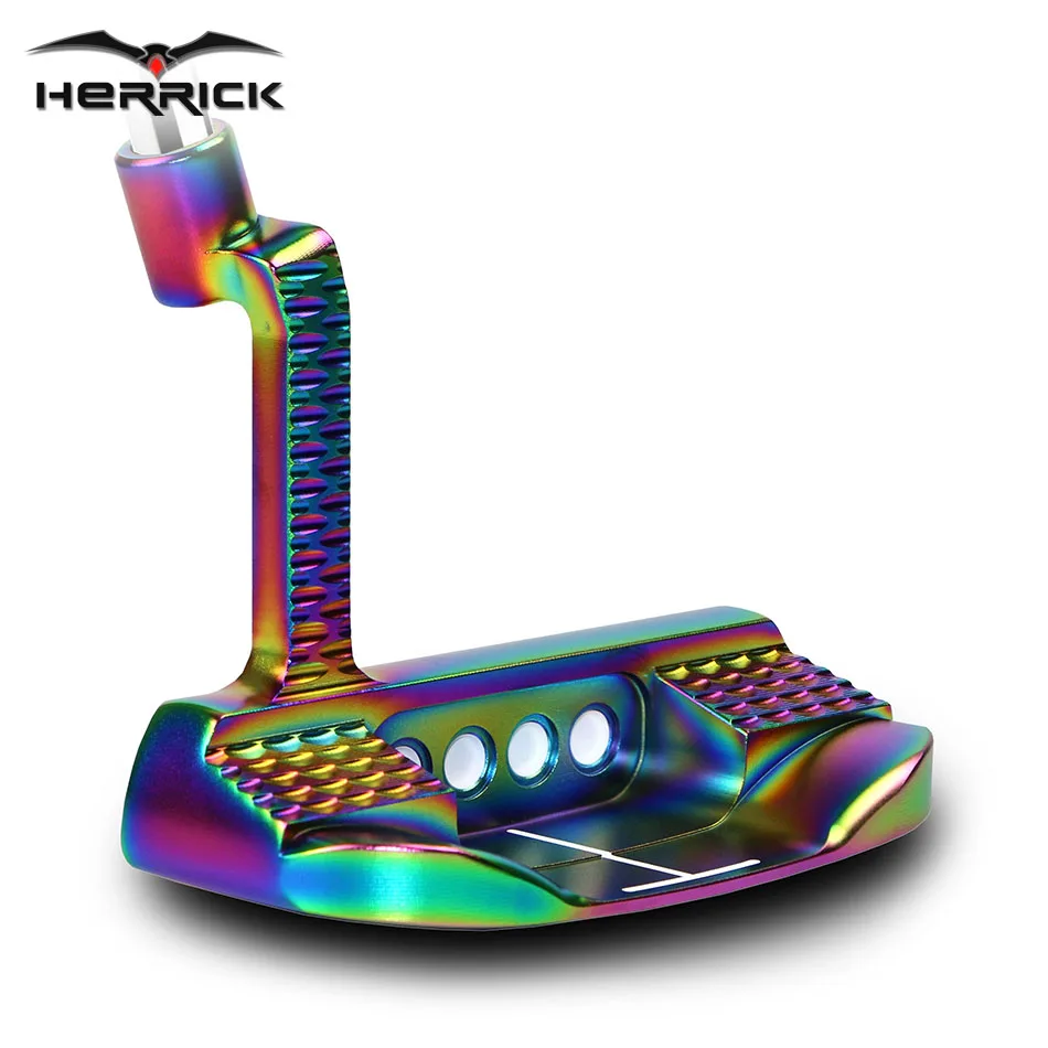 

Golf Clubs Putter Right Handed men Steel Material Colorful lower centre of gracity stable distribution headcover freeshipping